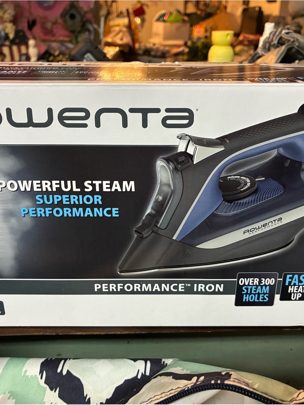 Rowen Rowen Performance Iron in Navy and Black
